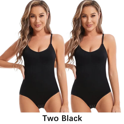 Women Slimming Shapewear Seamless Slimming Butt Lifter Full Body Shaper Smooth Out Bodysuit Open Crotch High Elastic Body Suits